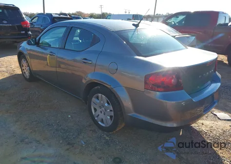 2013 Dodge Avenger Se V6 from USA, damaged, VIN 1C3CDZAG6DN757189